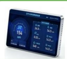 Aoya industrial air quality display