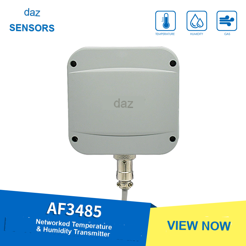 AF3485 Duct-Mounted Temperature and Humidity Transmitter, No Display, RS485